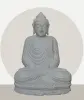  Product image 1 of the product “Seated Buddha made of Riverstone in Dhyana position - gesture of meditation, H. 80cm. ”